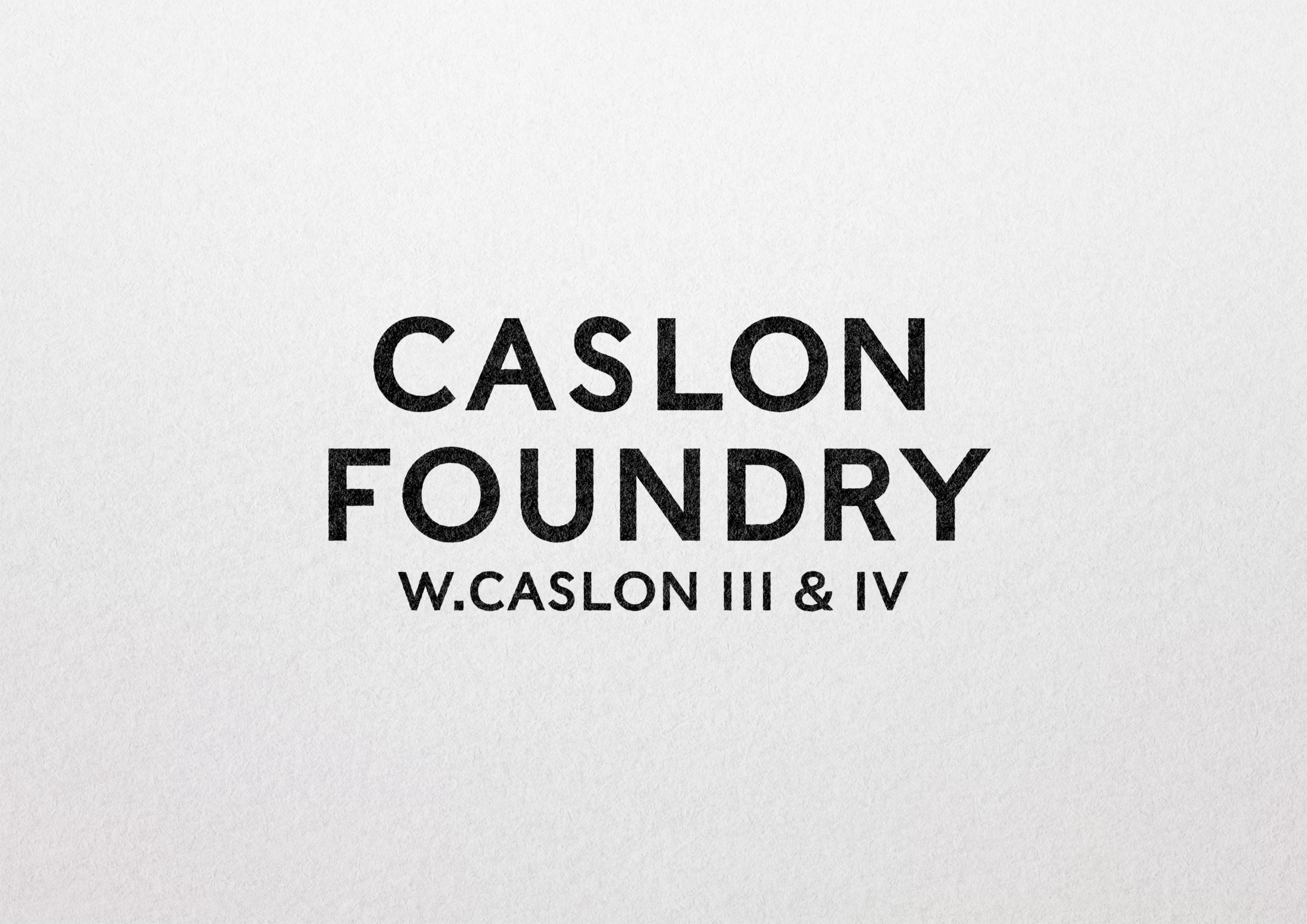 Caslon Foundry